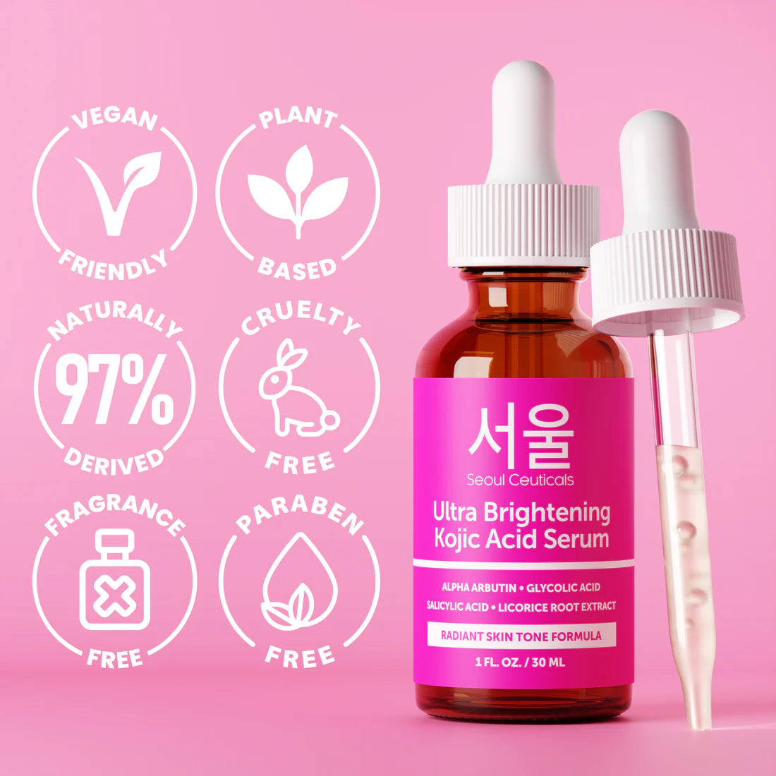 Seoul Ceuticals Ultra Brightening Kojic Acid Serum
