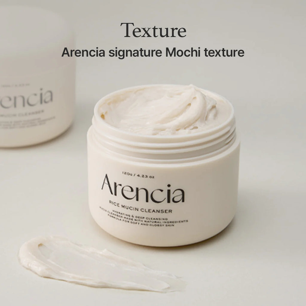Arencia Rice Mucin Face Cleanser 120g