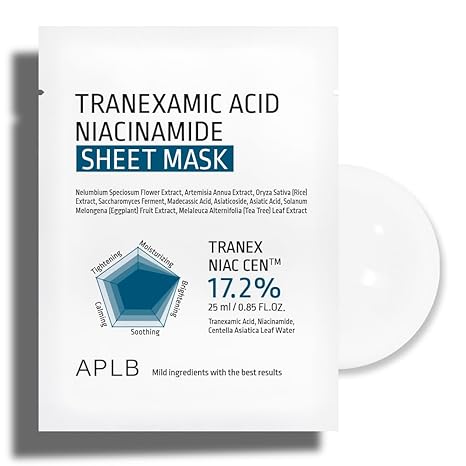 APLB - Mascarilla Facial Tranexamic Acid Niacinamide Sheet Mask