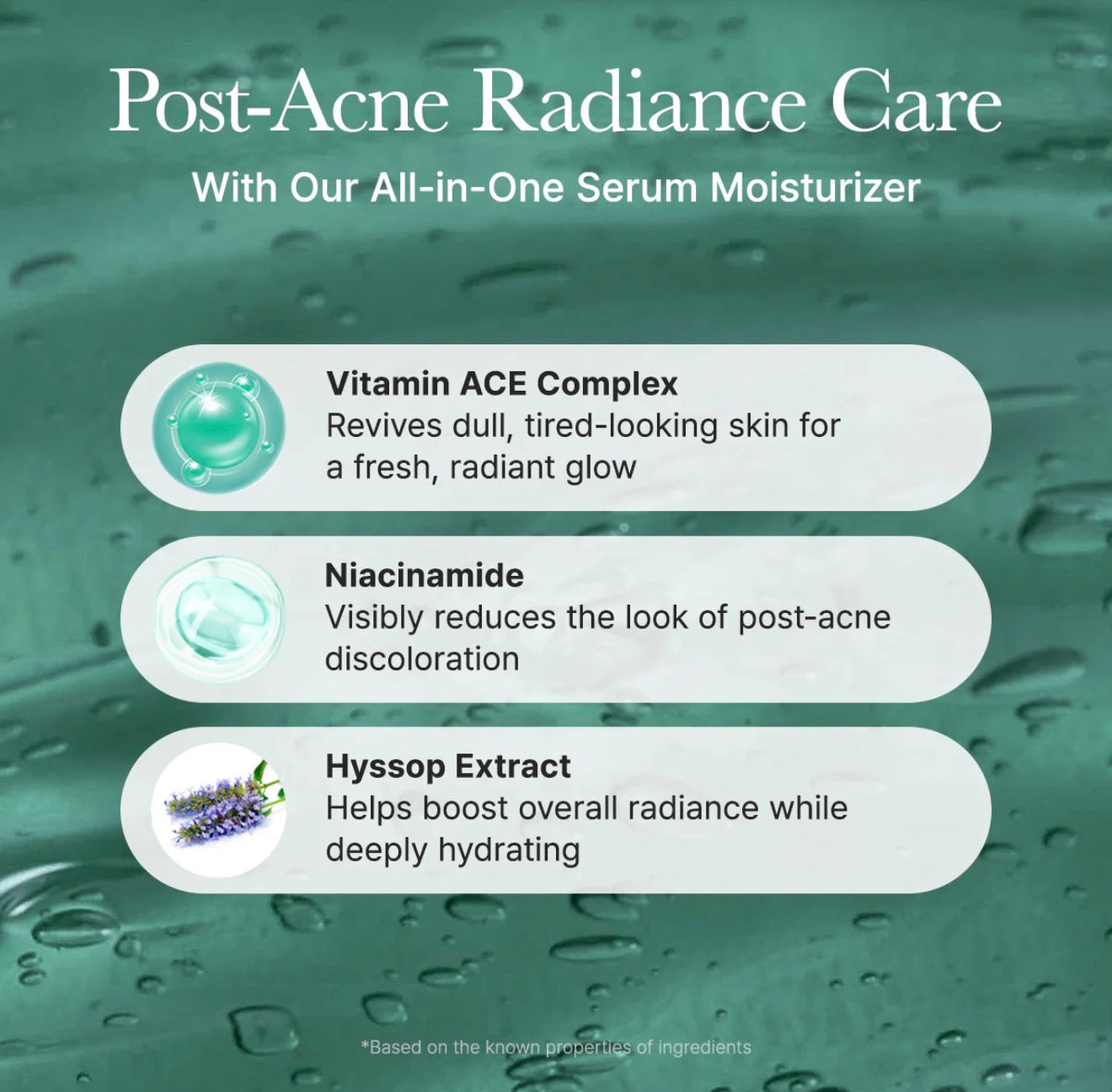 Arencia Holy Hyssop Serum