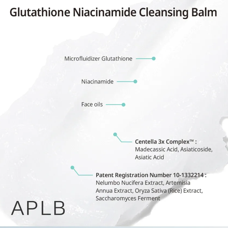 APLB - Glutathione Niacinamide Cleansing Balm