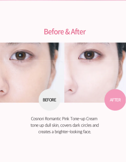 COSNORI Romantic pink tone up cream