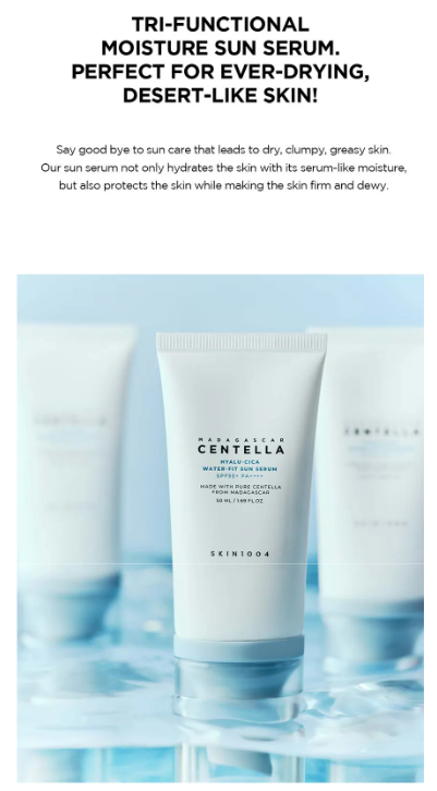 SKIN1004 - Madagascar Centella Hyalu-Cica Water-Fit Sun Serum