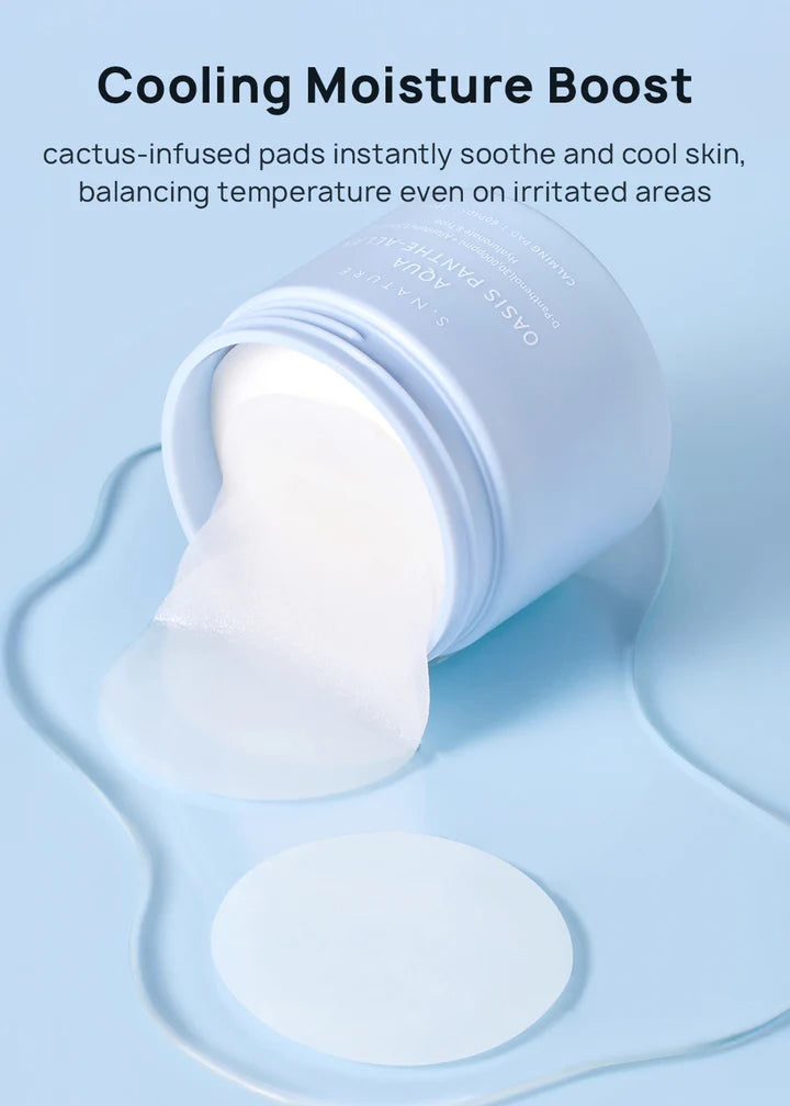 S.NATURE Aqua Oasis Panthe-Allan Calming Pad 60 pads