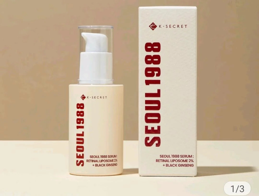 KSECRET - SEOUL 1988 Serum : Retinal Liposome 2% + Black Ginseng